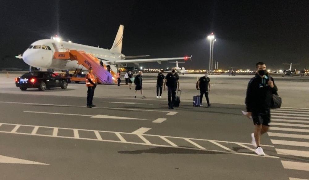 The Weekend Leader - New Zealand cricket team arrives in Dubai from Islamabad